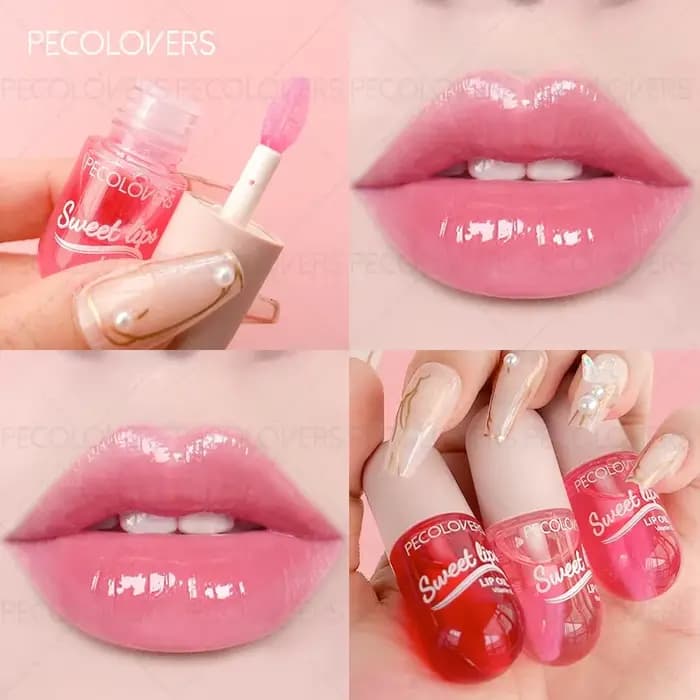 Gloss à lèvres hydratant effet gelée cristalline