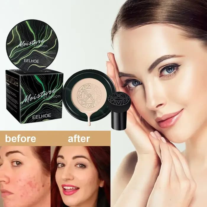 Fond de teint magique tête de champignon coussin d'air CC crème visage correcteur hydratant imperméable