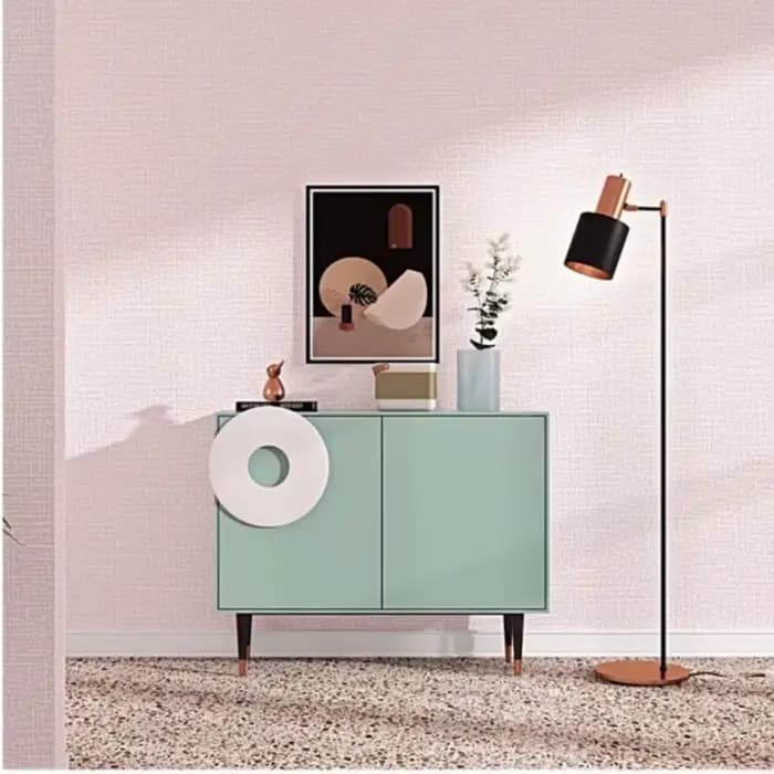 Autocollant mural auto-adhésif 3D en mousse de lin, 50cm, PVC, couleur unie, épais, imperméable, papier peint de rénovation murale de fond