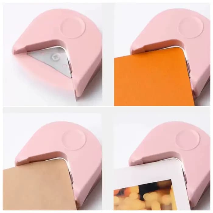 Coupe-coins R4 Rounder Cutter, petit arrondisseur de coins, pour papier photo, aquarelle, cartes, papeterie, découpe de coins arrondis