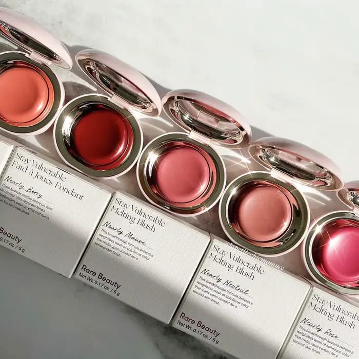 Rare beauté mat durable flou rebondissant fondant Blush Cushiony crème à poudre