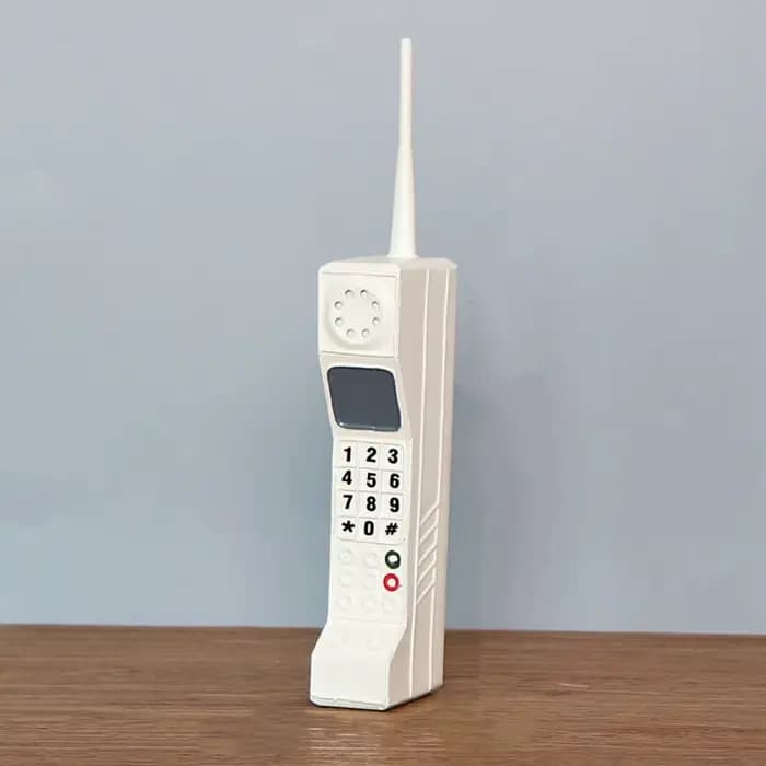 Simulation de téléphone Portable Vintage, modèle de téléphone Portable, matériau en fer, accessoire de téléphone rétro, conception spéciale à l'ancienne
