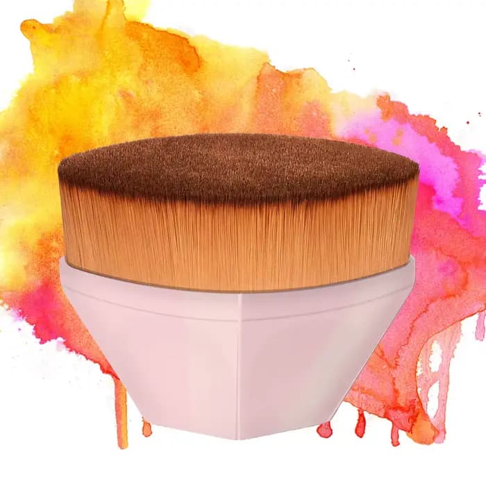 Pinceau de maquillage pour fond de teint liquide
