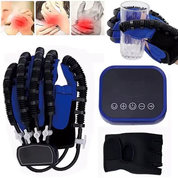 Entraînement des mains hémiplégie doigt rééducation formateur thérapie main fonction exercice Robot gants bretelles Supports