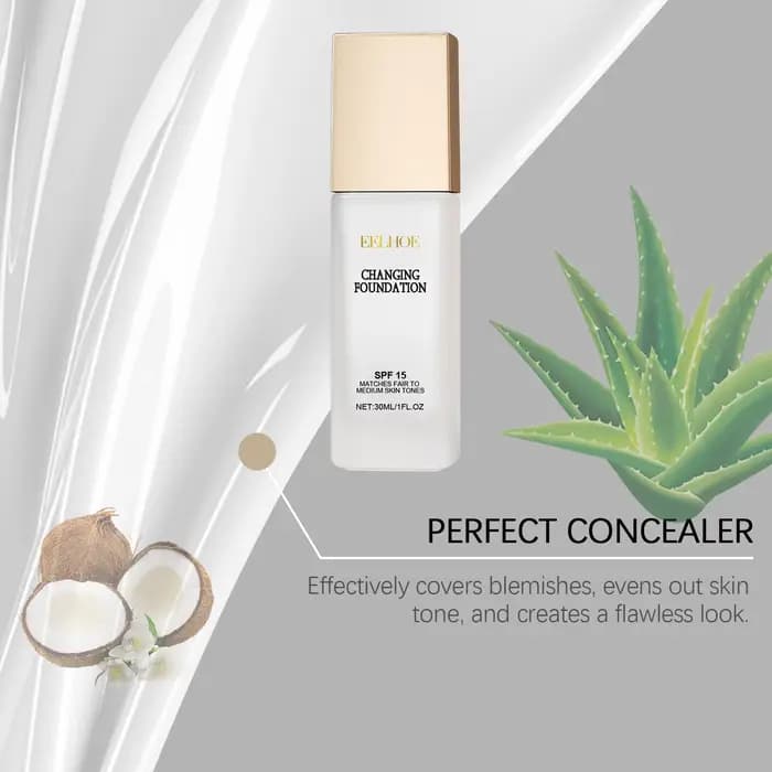 EELHOE – fond de teint à changement de couleur Spf 15