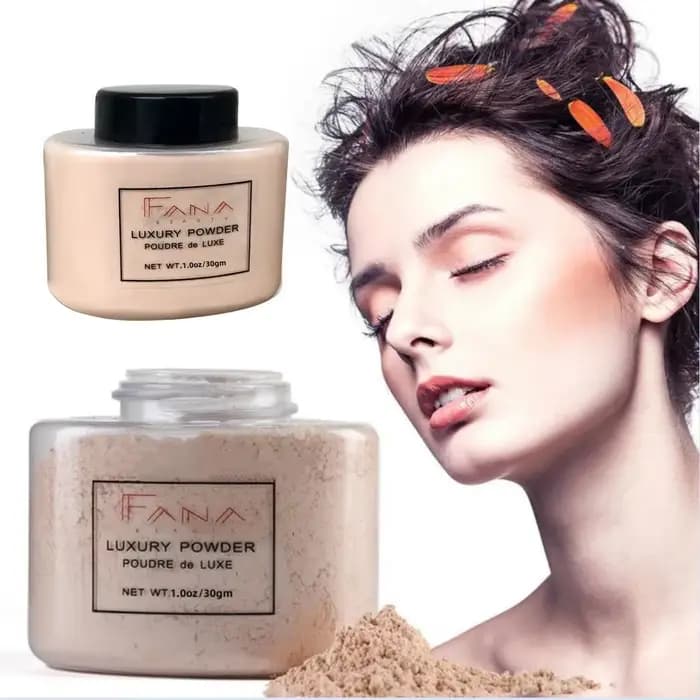 Ensemble de poudre de fond de teint pour le visage