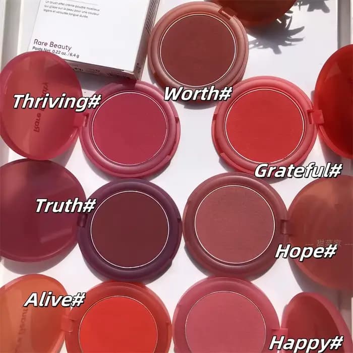 Hot Rare Beauty 7 couleurs Positive Light Liquid Luminizer Maquillage longue tenue contrôle du sébum Happy Hope Honesty Gloss liquide pour les lèvres