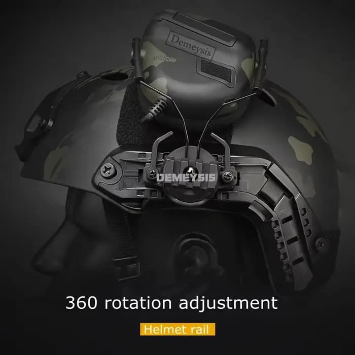 Accessoires de casque tactique, support de casque Airsoft, ensemble d'adaptateurs de Rail rapides, support de Suspension de Rail réglable