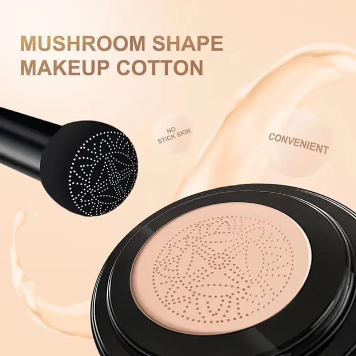 Fond de teint magique tête de champignon coussin d'air CC crème visage correcteur hydratant imperméable