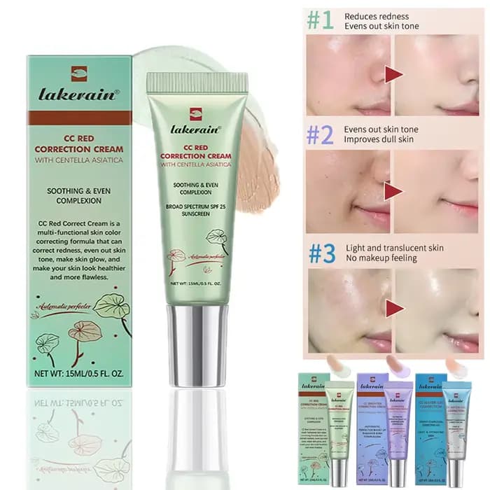 CC Cream, fond de teint liquide changeant de couleur