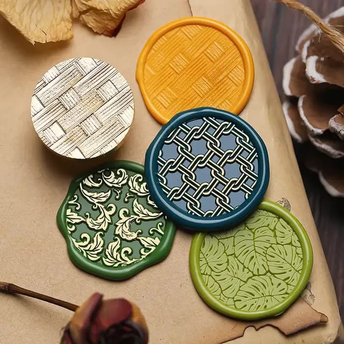 Timbre de sceau d'avertissement de la série Bergame, tête de timbre d'avertissement de bancs rétro, scrapbooking de bricolage, enveloppe d'invitation, cadeaux d'artisanat