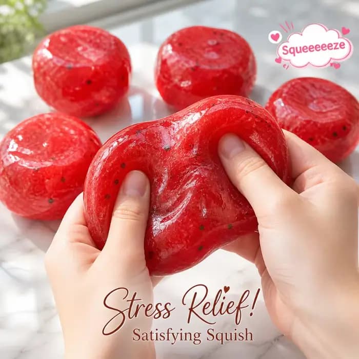 Jouet anti-stress réaliste en forme de purée de pommes de terre en vaseline, fait main, doux, amusant, pour la décompression, décoration de la maison, cadeaux