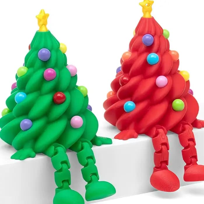 Modèle d'arbre de noël imprimé en 3D