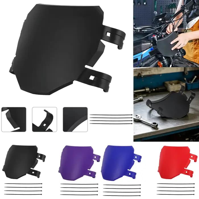Accessoires pour moto Surron Talaria Sting, plaque d'immatriculation avant pour Stark Varg Ridstar Q20, plaque d'immatriculation pour vélo électrique