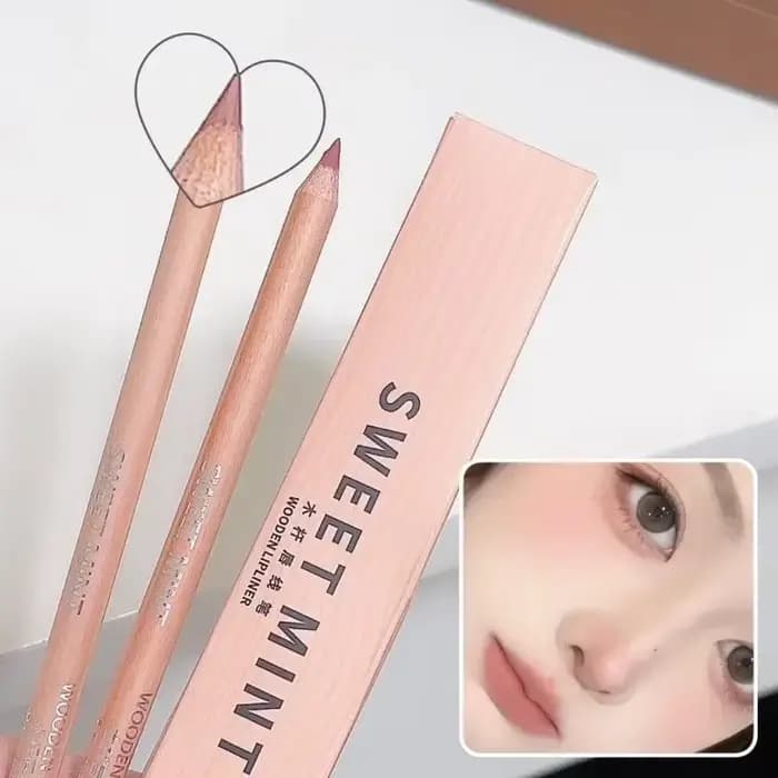 Pâte de haricots rose crayon à lèvres professionnel