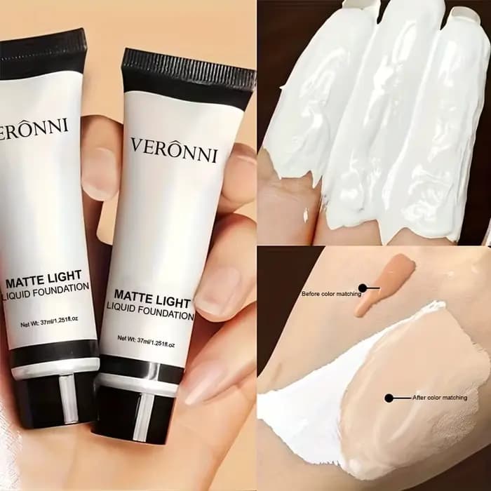 Fond de teint professionnel blanc pour le visage