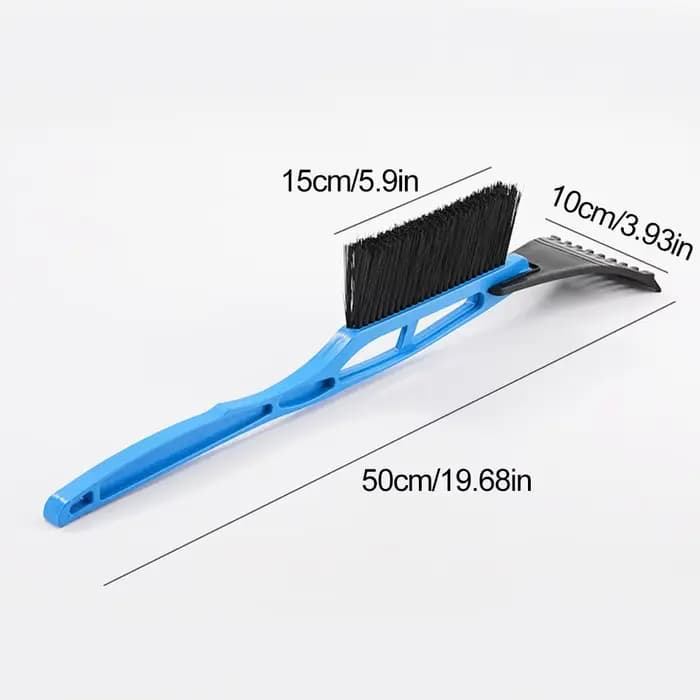 Pelle à neige de voiture à Double tête 2 en 1, grattoir à glace, brosse à neige pour pare-brise de voiture, pelle à neige télescopique Extra-longue