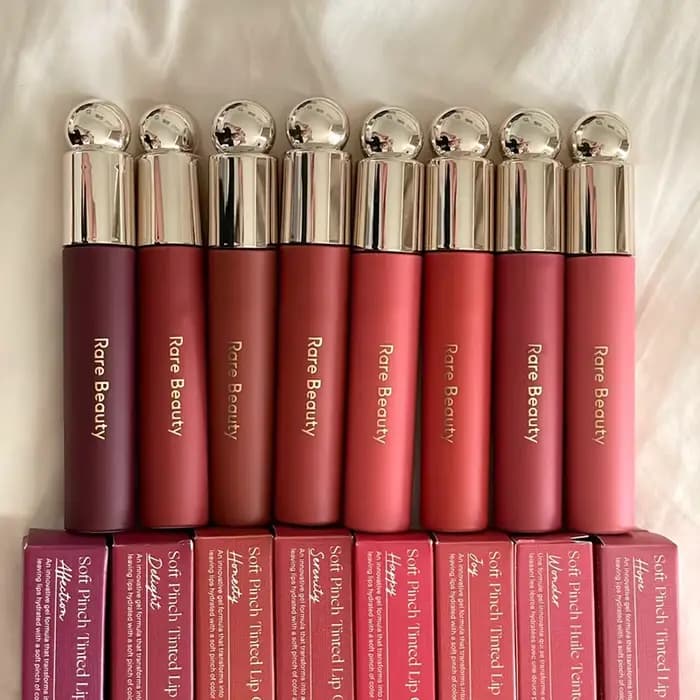 Rare Beauty Selena Rouge à lèvres liquide longue tenue Maquillage pour femme Cosmétiques de beauté Gloss mat imperméable Happy Hope Honesty