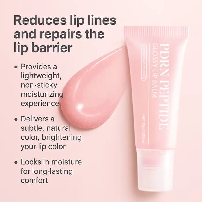 Baume à lèvres brillant PDRN Peptide Jelly Gloss