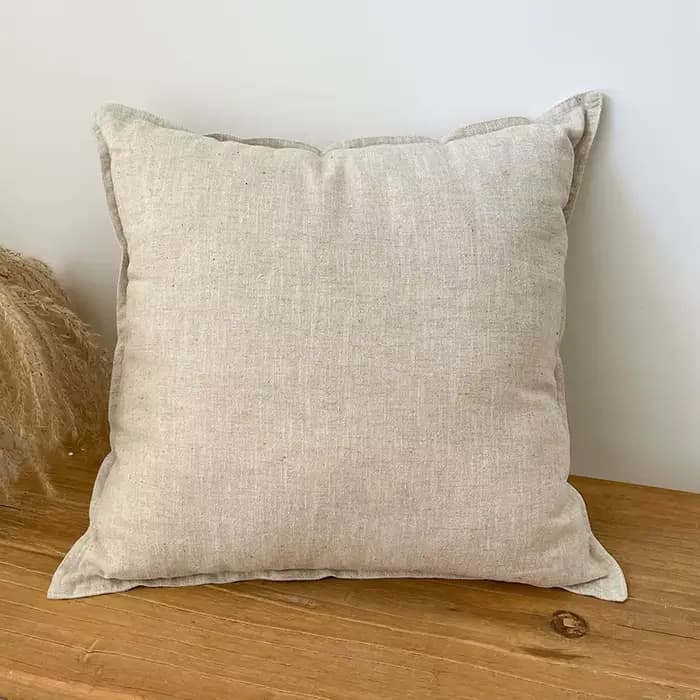 Housse de coussin de canapé en coton et lin, décoration, taie d'oreiller de taille, pour canapé-lit, chaise, canapé décoratif