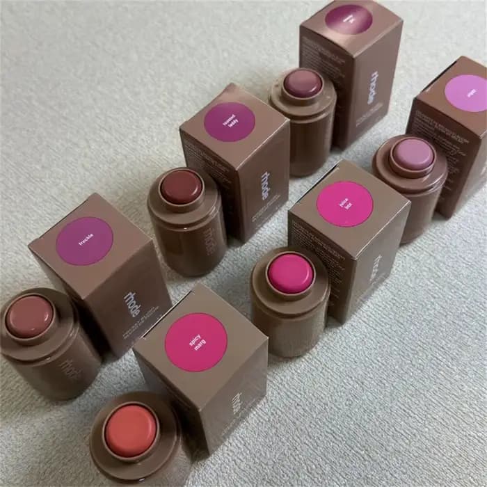 Rhode Pocket Blush LIP Stick Lip Cheek New Candy Apple Teacup Hydrating