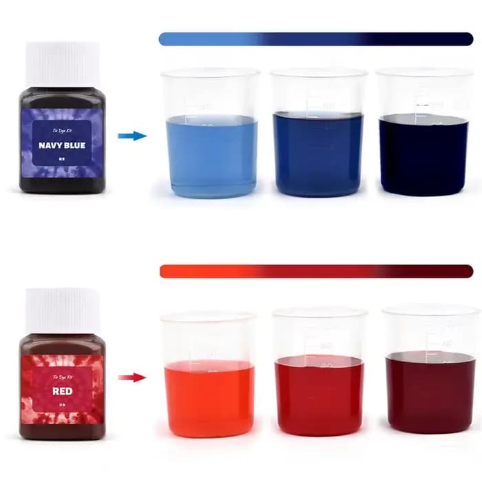 30ml poudre colorant tissu colorants Textile teinture vêtement cravate teinture coton Nylon multifonctionnel Pigment pour la rénovation de vêtements anciens