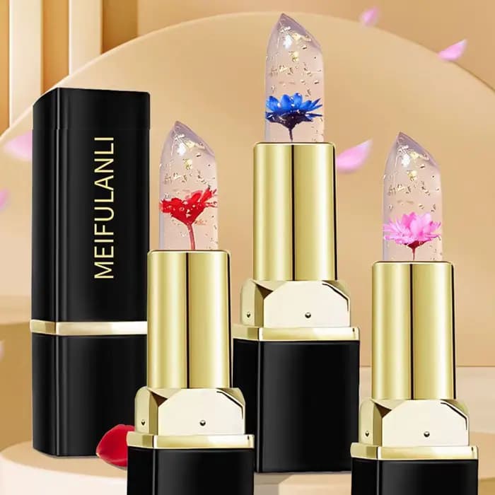 Rouge à lèvres gelée florale hydratant à changement de température
