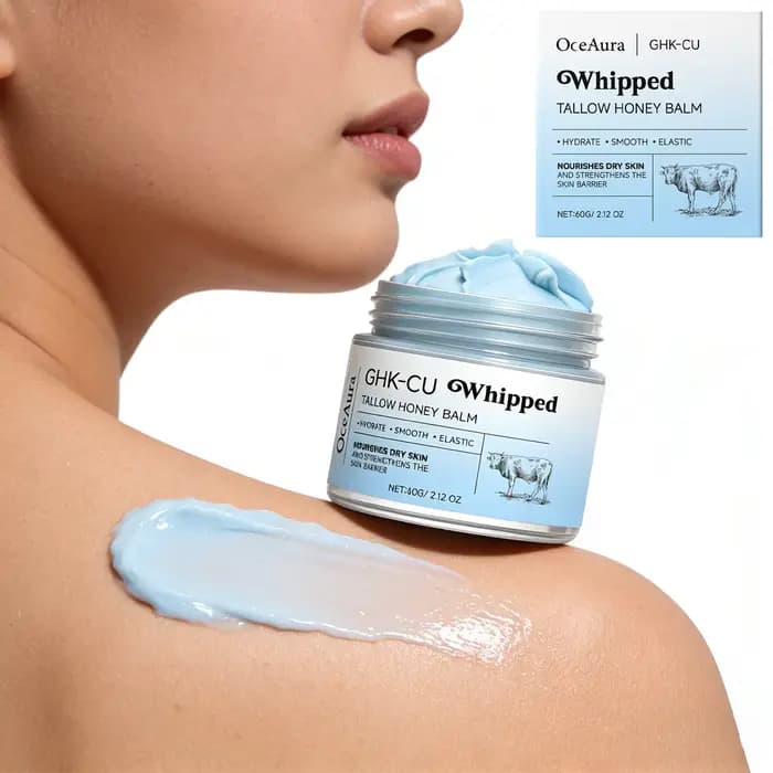 Baume au suif et au miel Protection barrière hydratante sans grasseté Soin spécial hiver Confort douillet Ensemble gommage et lotion corporelle
