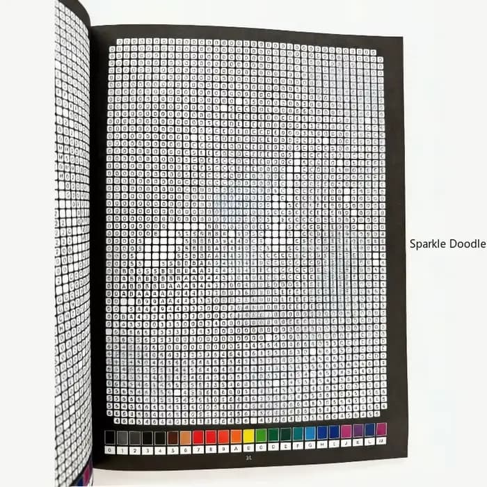 Livre de coloriage numérique pour adultes, 32 motifs, pour compléter le travail de peinture grâce aux instructions numériques