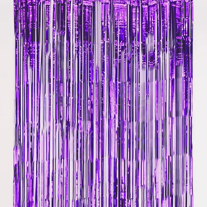 Rideau de décoration d'arrière-plan d'anniversaire, rideau Laser à franges pour enterrement de vie de jeune fille, décor de mariage pour réception-cadeau pour bébé
