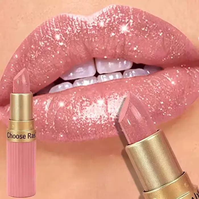 CHOOSE RASME Rouge à lèvres en barre chocolat 6 couleurs, fini nacré, mat, longue tenue, résistant à l'eau