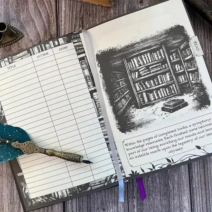 【A29I-Vente】Journals d'attente pour le Journal de nuit, inspiré gothique, journalisation pour la lecture