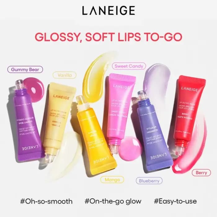 Laneige – baume d'hydratation léger et brillant pour les lèvres