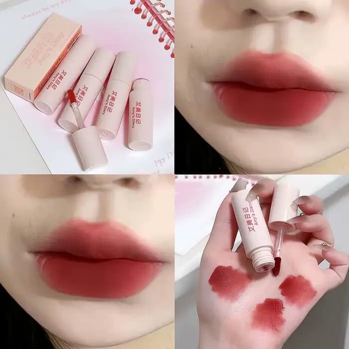 Rouge à lèvres liquide mat nude sexy 6 couleurs