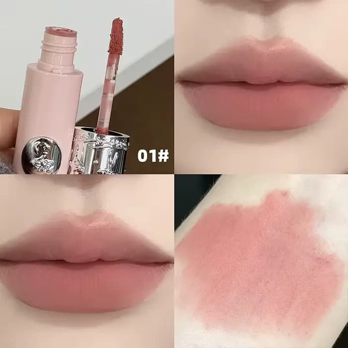 NICEKEY Rouge à Lèvres Liquide Mat Nude Hydratant