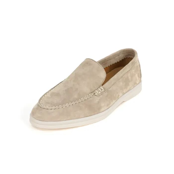 Chaussures plates de luxe en cuir pour femmes, mocassins de créateur, chaussures de marche confortables pour femmes, chaussures décontractées d'été, décontractées 44