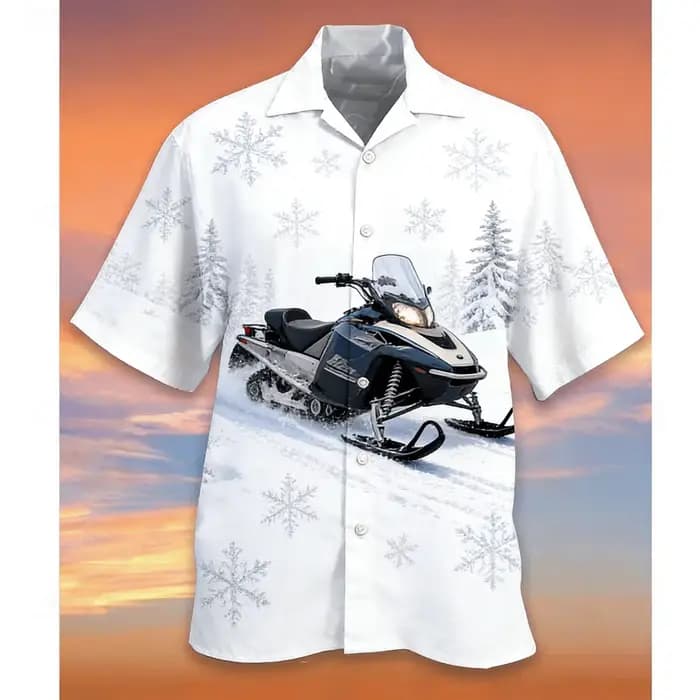 Chemise moto pour homme à col rouge, style rétro avec bandes de vitesse, chemise boutonnée élégante à manches courtes pour le printemps et l'été