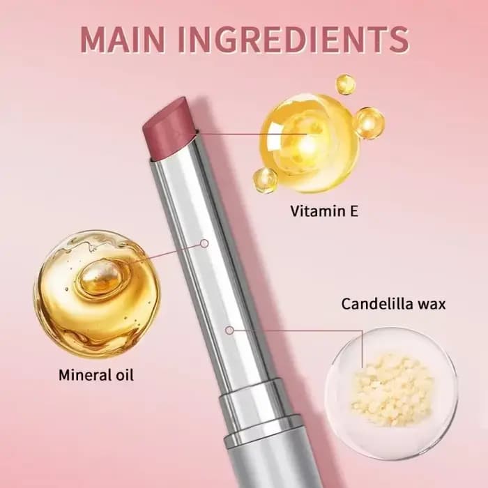 Baume à lèvres teinté repulpant au miel rose et à la vitamine E