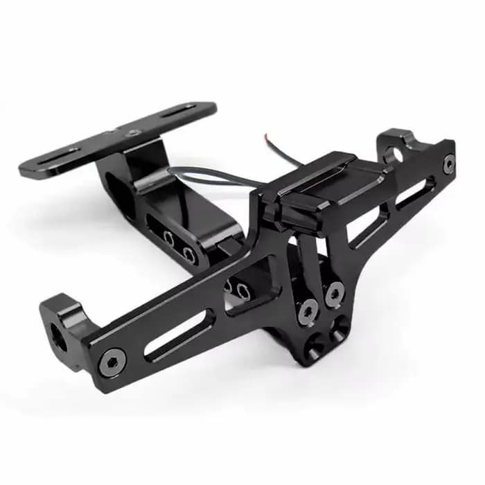 Support de permis de Moto, plaque de régénération arrière, support de cadre pour Amortisseur de Direction de Moto 125 Voge Sr4 Max