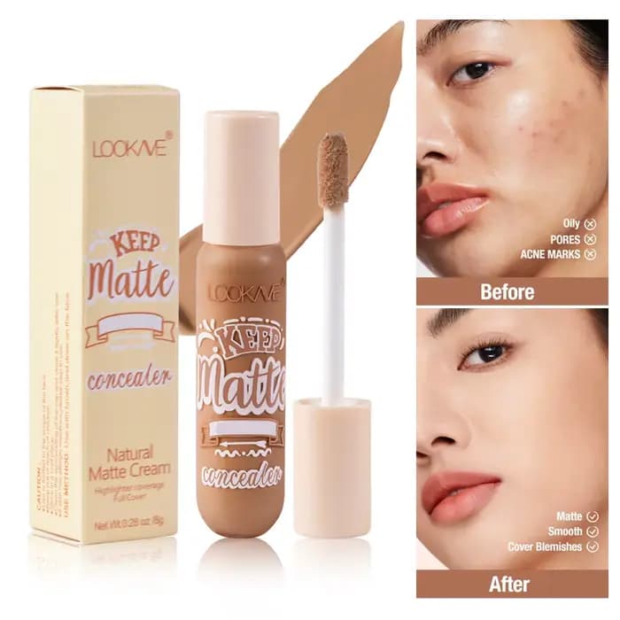Bâton correcteur liquide fond de teint crème 6 couleurs hydratant couverture complète acné cernes naturel mat