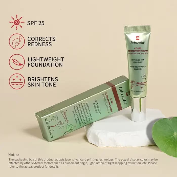 CC Cream, fond de teint liquide changeant de couleur