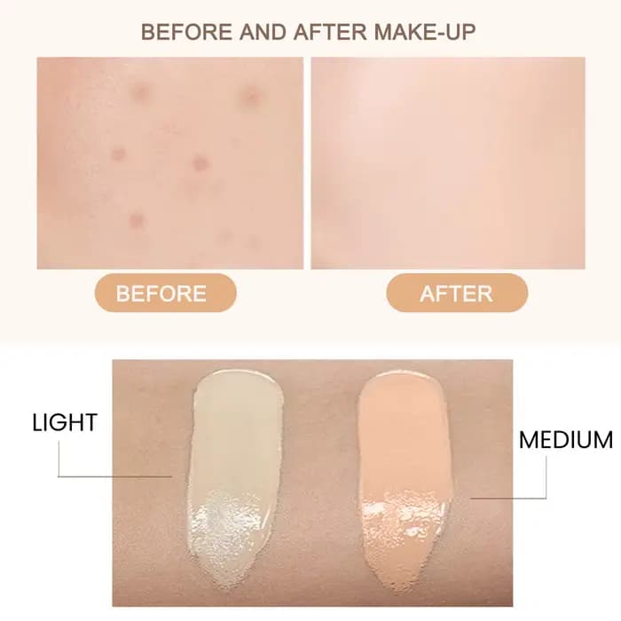 CC – crème de fond de teint naturelle