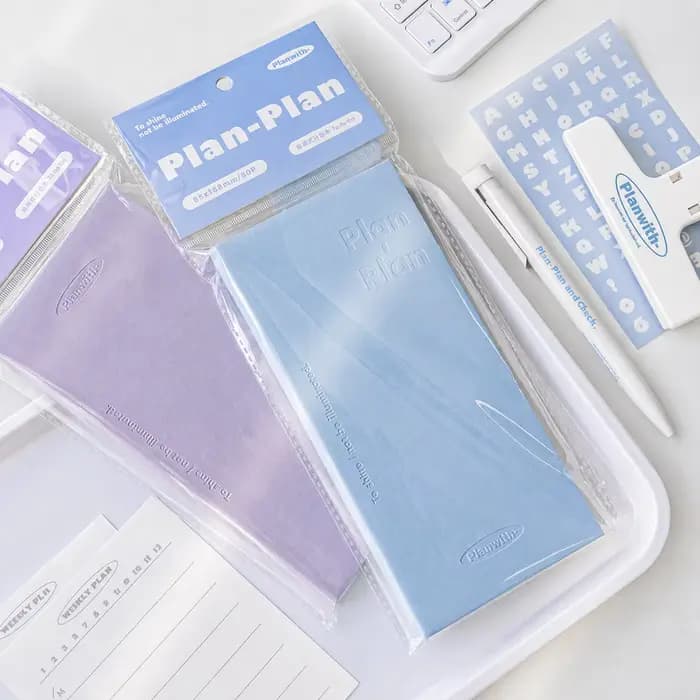 Carnet de planification souple en PU, journal de gestion du temps, agenda portable à ouverture à plat pour la planification quotidienne du travail
