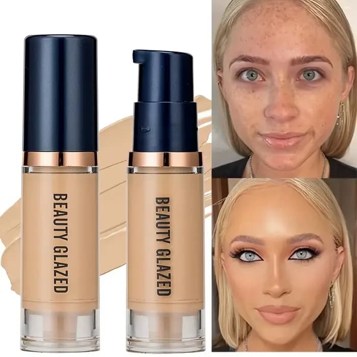 Beauty Glazed – correcteur de fond de teint liquide 6 couleurs
