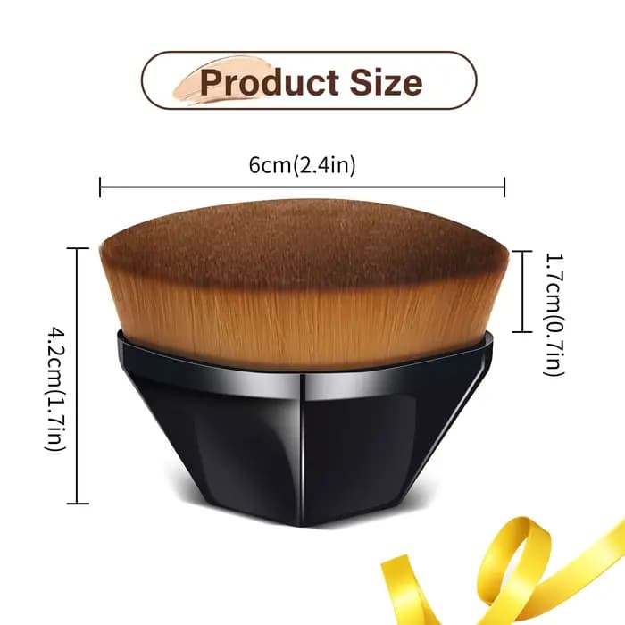 Pinceau de maquillage pour fond de teint liquide