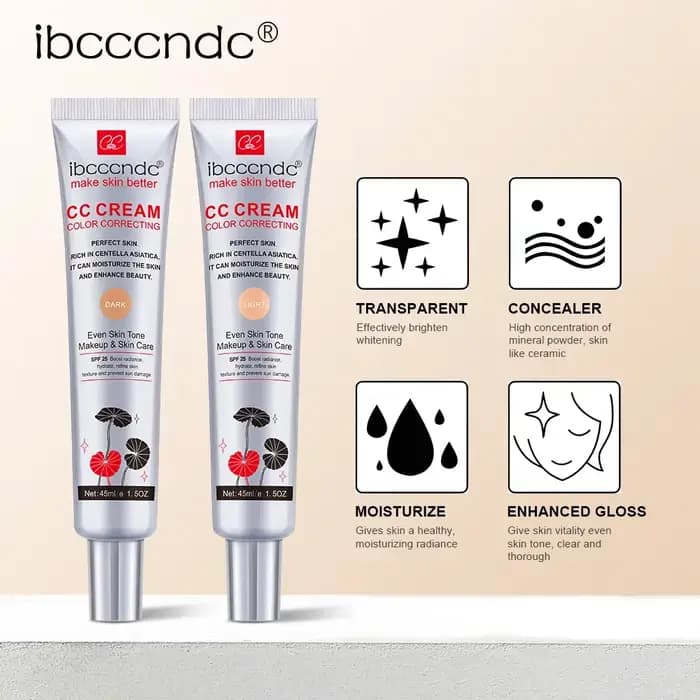 CC crème pour visage correcteur fond de teint
