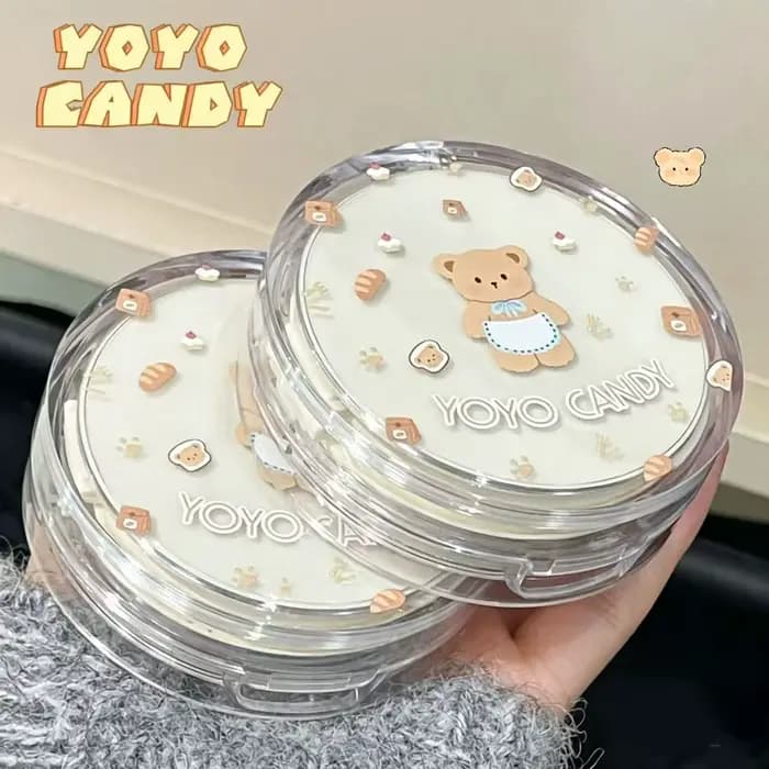 Yoyo Candy Soft Glow Nude Cushion Foundation Texture fine