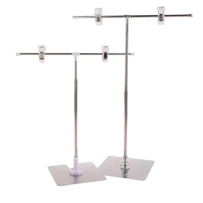 Support d'affichage pour affiches, cadre de fond en forme de T, accessoires vidéo professionnels, accessoires de photographie, support de toile de fond