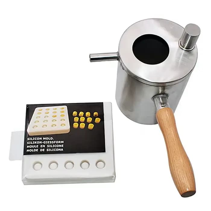 BSEVB - Pot de fusion de cire d'abeille, pot à cire pour apiculture, outil de versement de cire