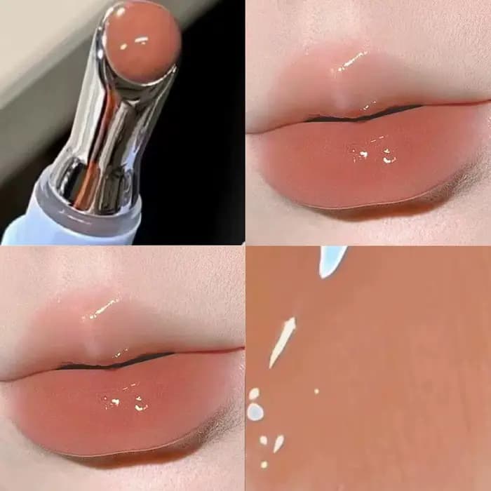 Miroir aqueux Essence brillant à lèvres liquide rouge